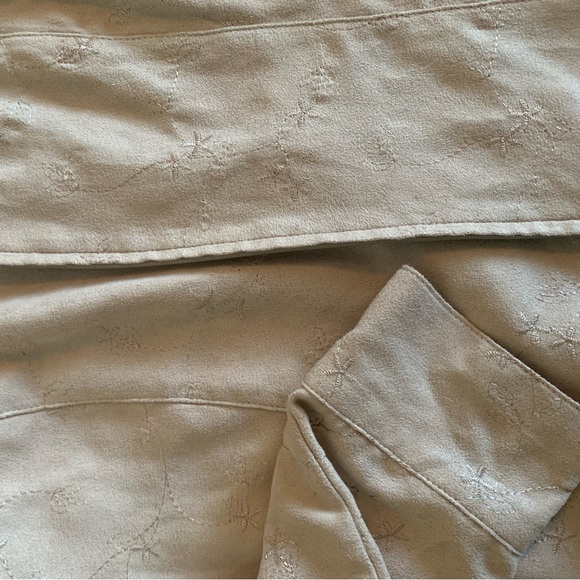 Embroidered Suede Croft & Barrow Jacket - Picture 4 of 4